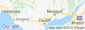 Caerphilly map